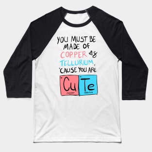 Cute Meme Chemical Design Baseball T-Shirt